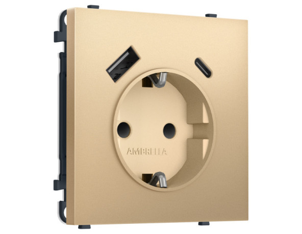 Розетка Ambrella Volt MS890010