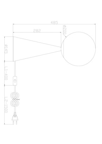 Настольная лампа Freya FR5289TL-01BS