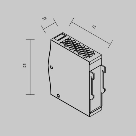Блок питания для светодиодной ленты Maytoni Technical 821011