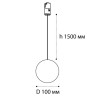 Светильник на шине ITALLINE IT010-4020 black 3000K
