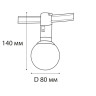 Светильник на шине ITALLINE IT010-4021 black 3000K