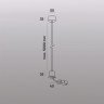 Подвод питания Denkirs TR2124-BK
