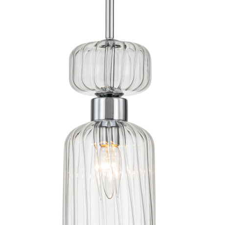 Подвесной светильник Escada 1141/1S Chrome/Clear
