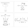 Встраиваемый светильник Ambrella Light TN51801