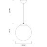 Подвесной светильник ARTE Lamp A1582SP-1CC