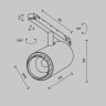 Светильник на шине Maytoni Technical TR244-4-12WTW-DSZ-B
