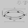 Крепеж Maytoni Technical DLA032-TRS90-W