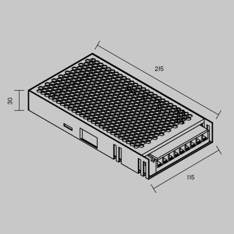 Блок питания для светодиодной ленты Maytoni Technical 811012