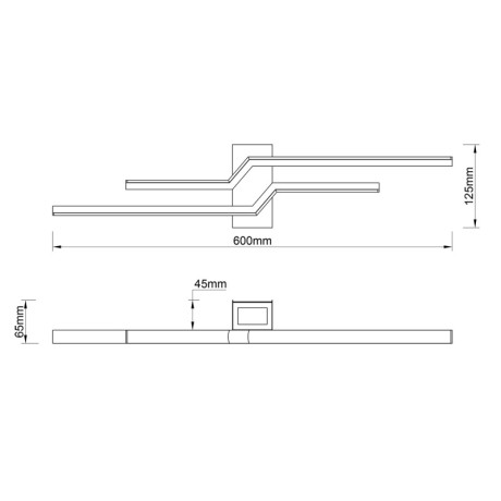 Бра Escada 10219/2LED White