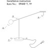 Настольная лампа Kink Light 09440-T,19(3000K)