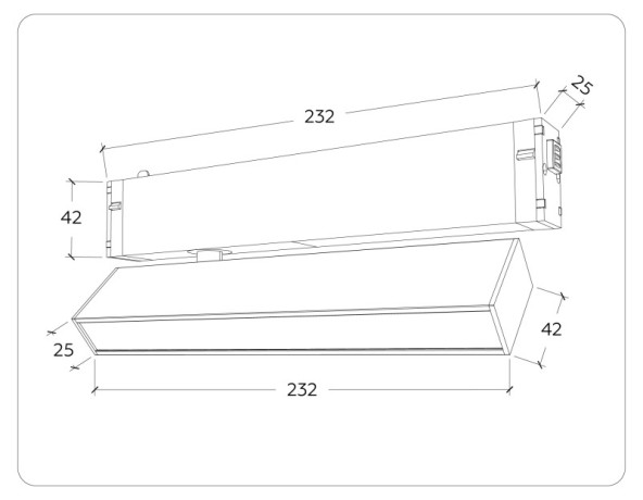 Светильник на шине Ambrella Light GL1321