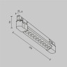Светильник на шине Maytoni Technical TR195-3-10W4K-M-W