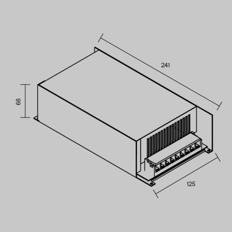 Блок питания для светодиодной ленты Maytoni Technical 811015