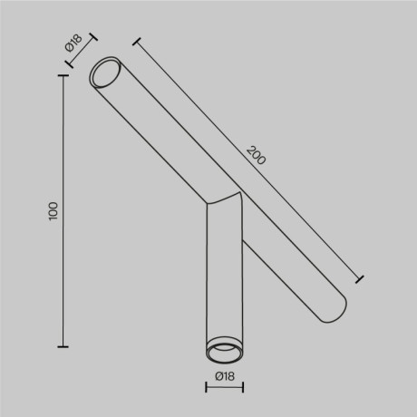 Светильник на шине Maytoni Technical C102CL-3W3-6K-B