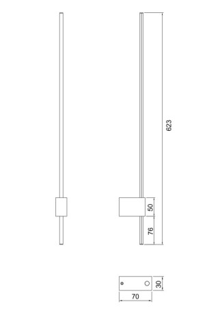 Бра Maytoni C070WL-L6GB3K