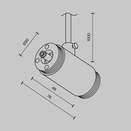 Коннектор Maytoni Technical CA013IC-P-B