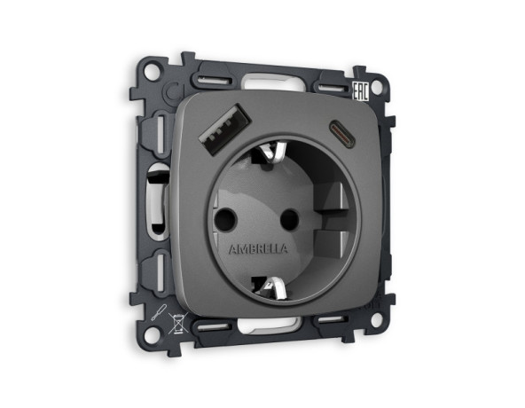Розетка Ambrella Volt MO660010