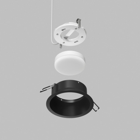 Встраиваемый светильник Denkirs DK2155-BK