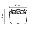 Накладной светильник ARTE Lamp A5644PL-2WH