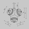 Коннектор Maytoni Technical CA016TC-P-B