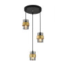 Каскадная люстра Escada 1139/3S Black/Gold