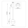 Подвесной светильник Ambrella Light LH11003