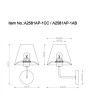 Бра ARTE Lamp A2581AP-1CC