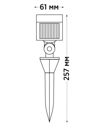 Грунтовый светильник ITALLINE IT4008