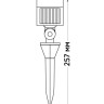 Грунтовый светильник ITALLINE IT4008