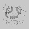 Коннектор Maytoni Technical CA019L4C-B