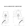 Бра ARTE Lamp A2581AP-2CC