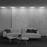 Встраиваемый светильник Maytoni Technical DL065-12W3K-TRS-W