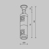 Стойка Maytoni Technical TRA155CW-D1-BS