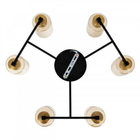Накладная люстра ARTE Lamp A7027PL-6BK