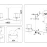 Люстра на штанге Ambrella Light LH57002