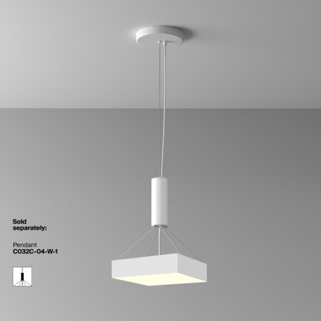Накладной светильник Maytoni Technical C032CL-36W3K-SQ-W