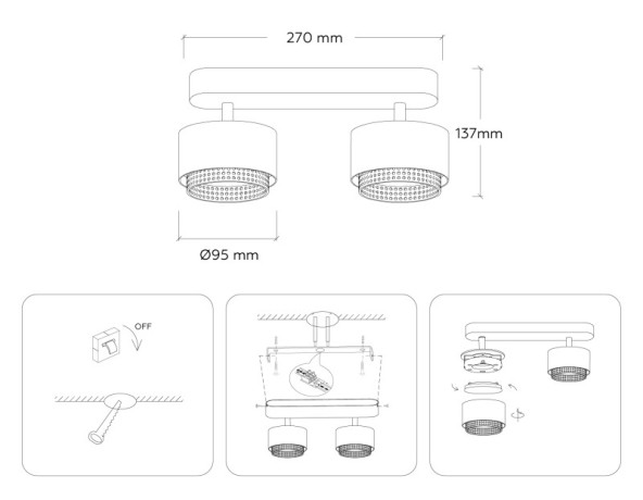 Спот Ambrella Light TN71288