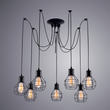 Подвесной светильник ARTE Lamp A1109SP-7BK