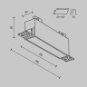 Линейный светильник Maytoni Technical DL066-12W3-6K-TRS-W