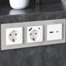 Розетка Ambrella Volt MA129010