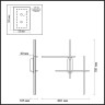 Бра Odeon Light 3890/36WLP