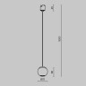 Светильник на шине Maytoni Technical TR165-1-8W3K-M-B