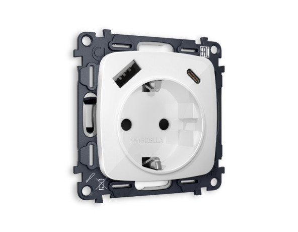 Розетка Ambrella Volt MO110010