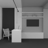 Светильник на шине Maytoni Technical TR168-1-7W3K-M-BS