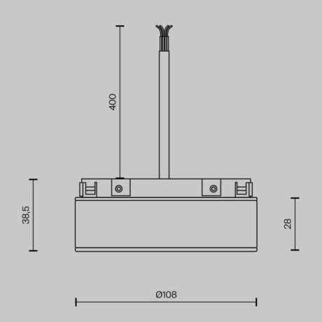 Драйвер Maytoni Technical TRA172DR-100W-DS-B