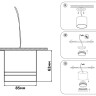 Накладной светильник Ambrella Light TN5245