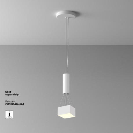 Накладной светильник Maytoni Technical C032CL-12W3K-SQ-W