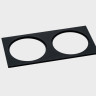 Рамка ITALLINE IT06-6016 black FR2