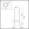 Бра Odeon Light 4335/18WGP