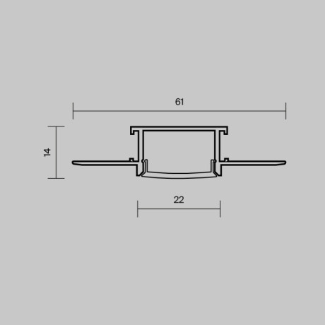 Профиль Maytoni Technical 636009